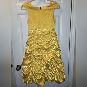 NWT Disney Princess Belle yellow dress 7/8